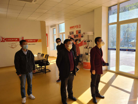 广安爱多贺洪燕一行光临55世纪软件