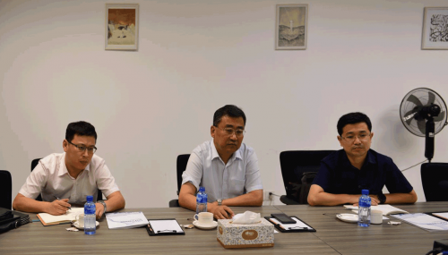 市发改委调研55世纪软件